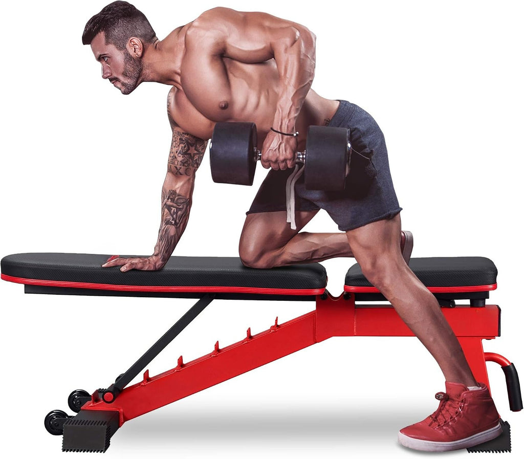 Adjustable Full‑Body Workout Weight Bench