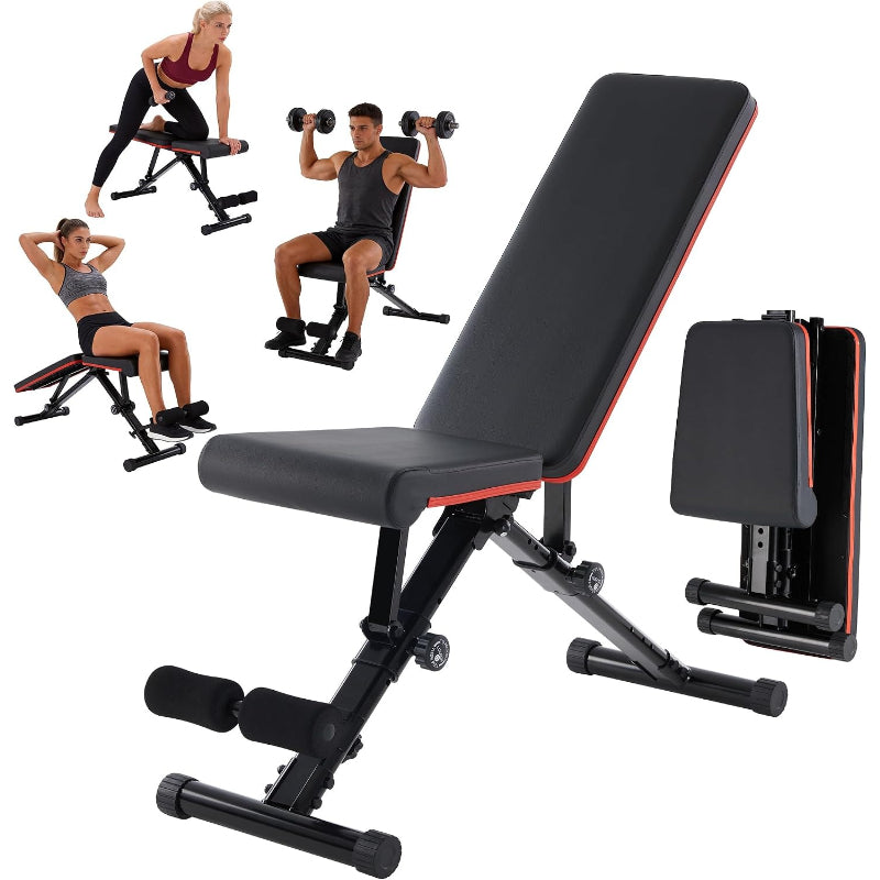 Foldable Adjustable Incline Weight Bench