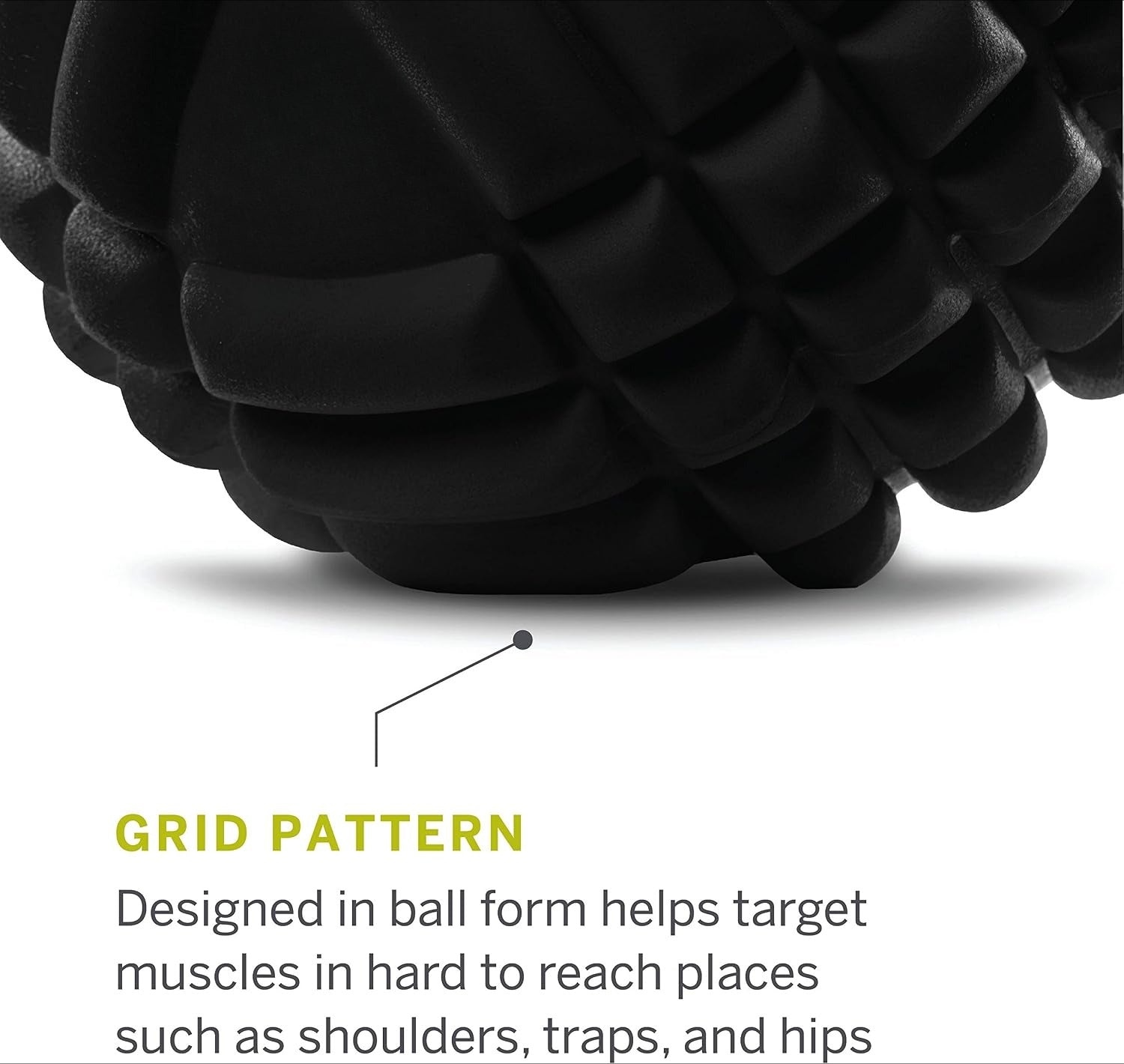 Black Grid X Deep Tissue Massage Ball