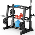 Compact Multi‑Tier Dumbbell Storage Rack