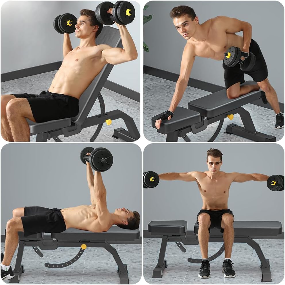 Adjustable Multi‑Position Weight Bench