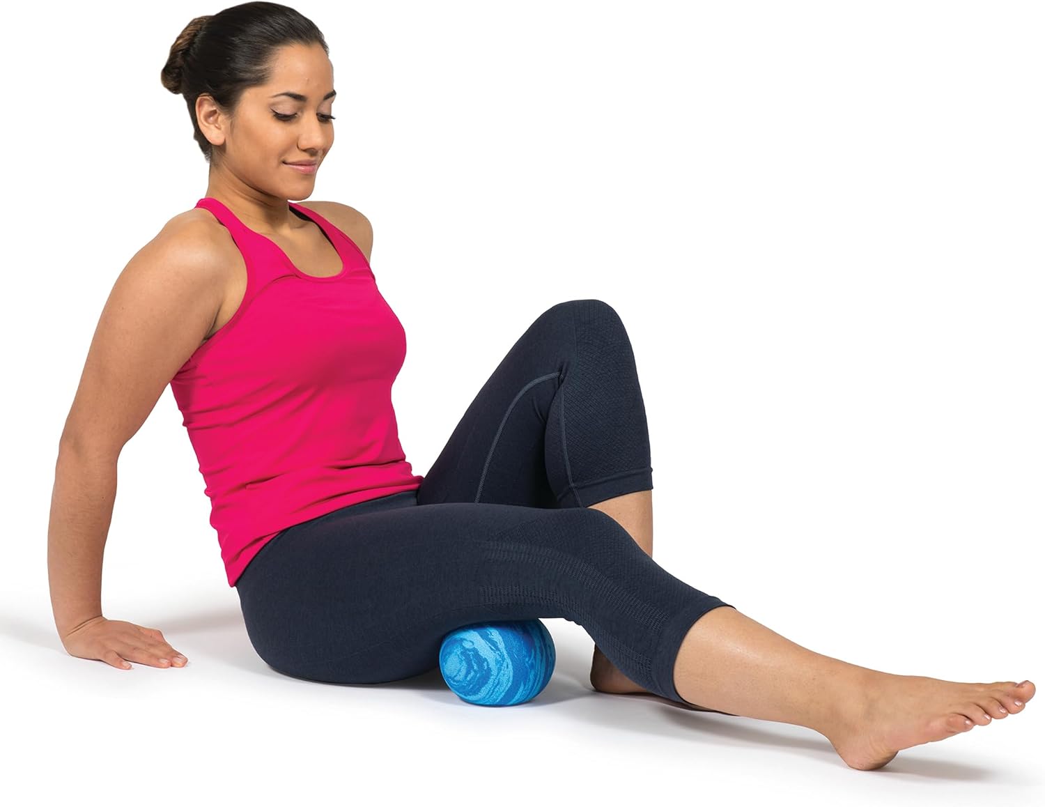 Blue Soft‑Density Foam Massage Ball