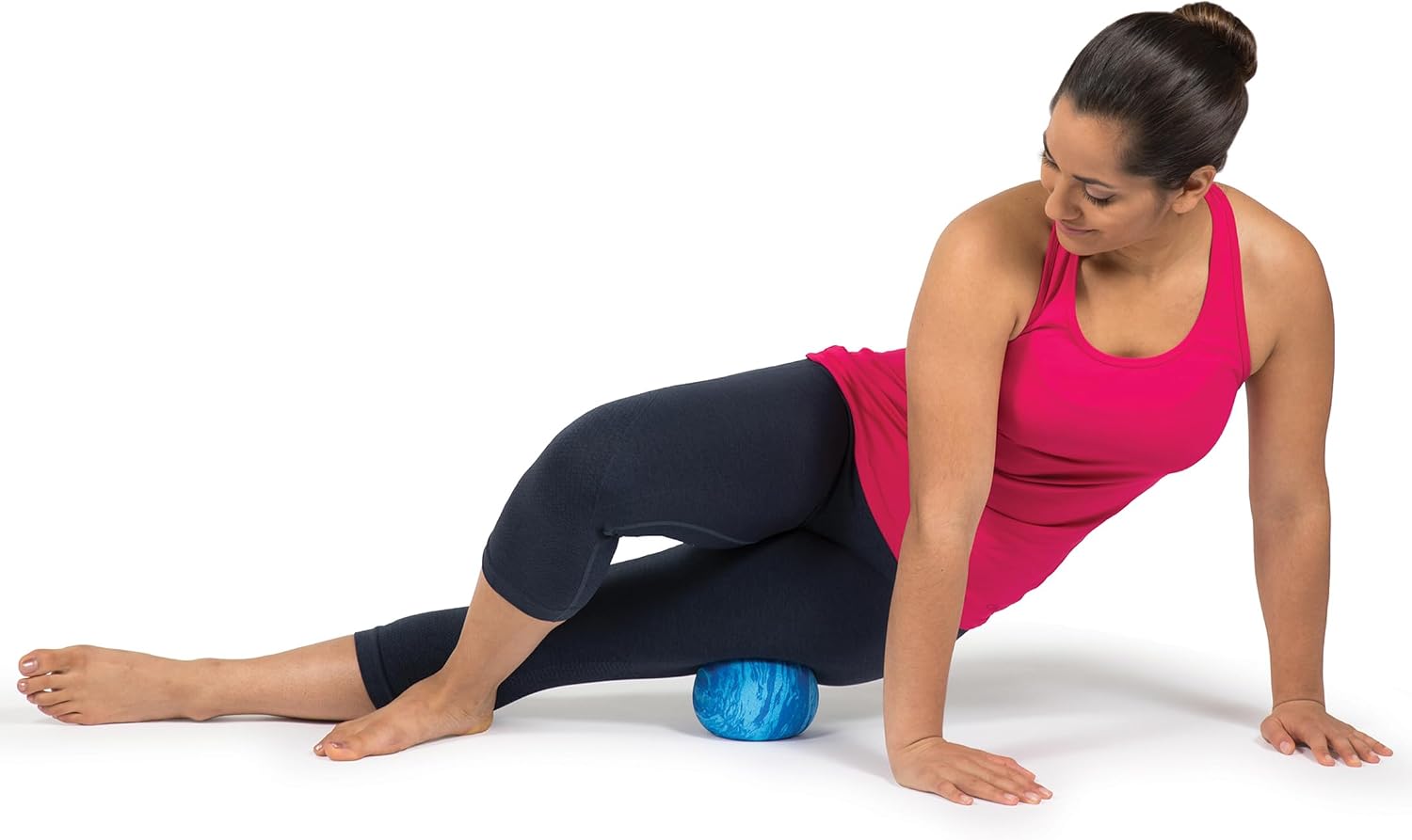 Blue Soft‑Density Foam Massage Ball