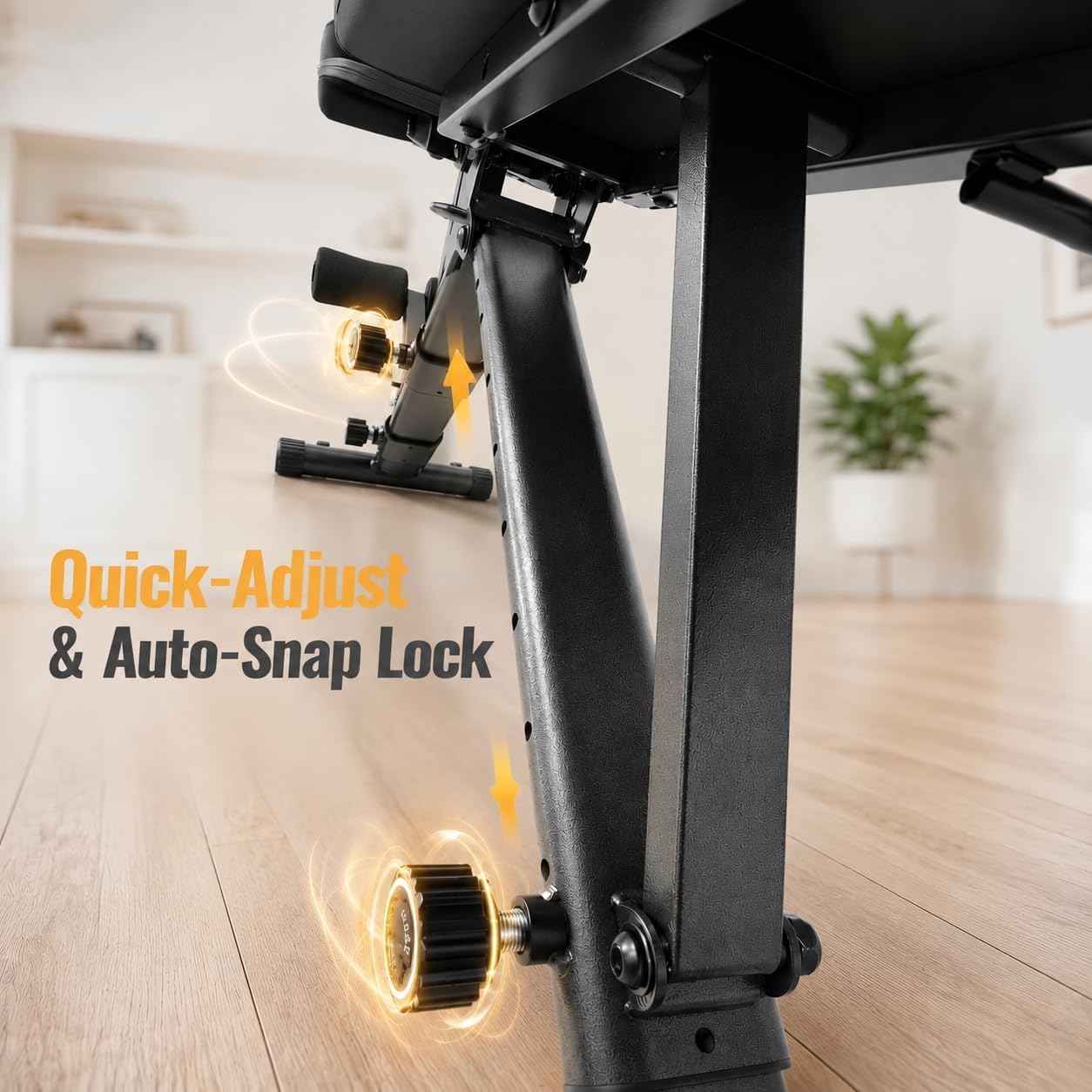 Foldable Adjustable Incline Weight Bench