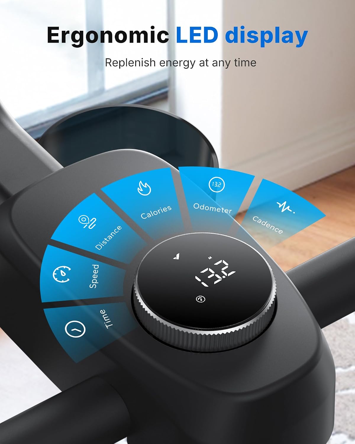 Magnetic App‑Driven Home Exercise Bike