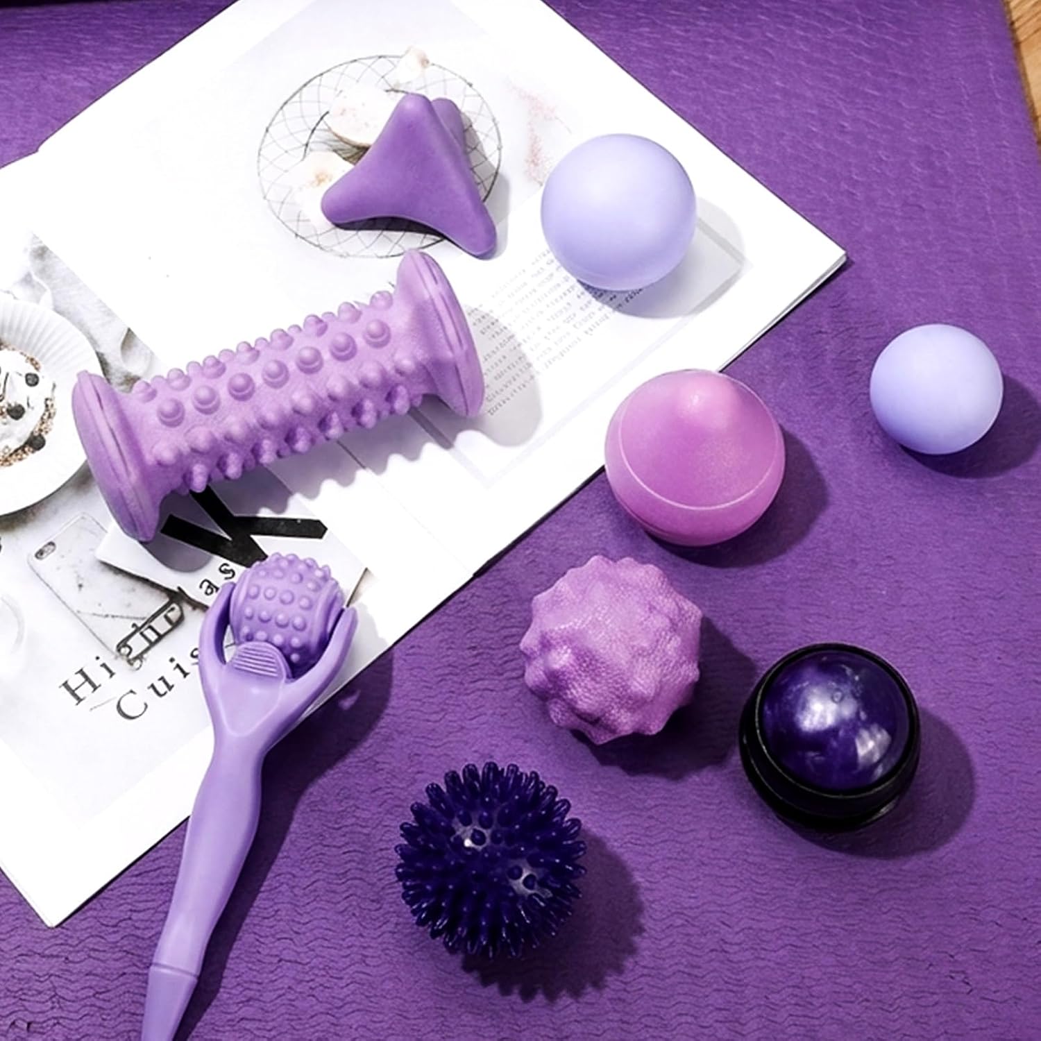 9‑Piece Deep Tissue Massage Ball Set