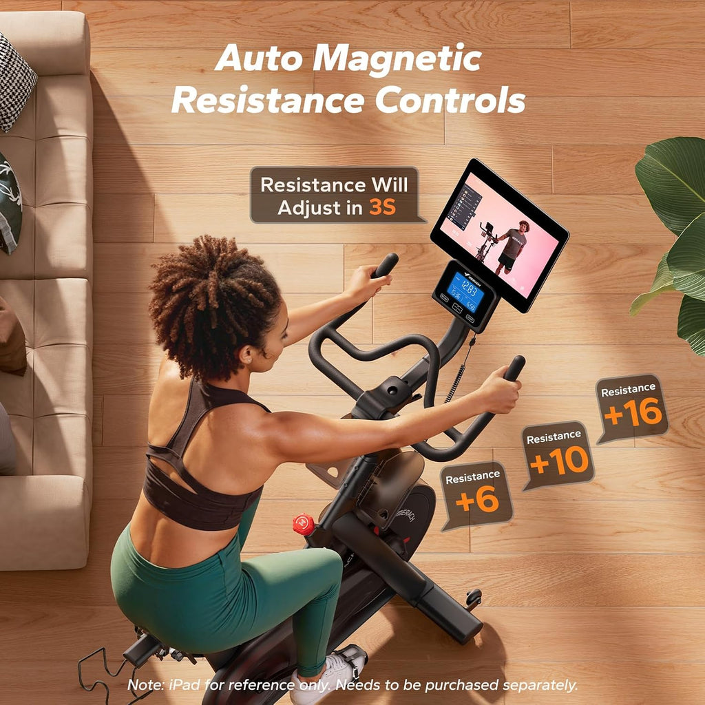Magnetic App‑Enabled Home Exercise Bike