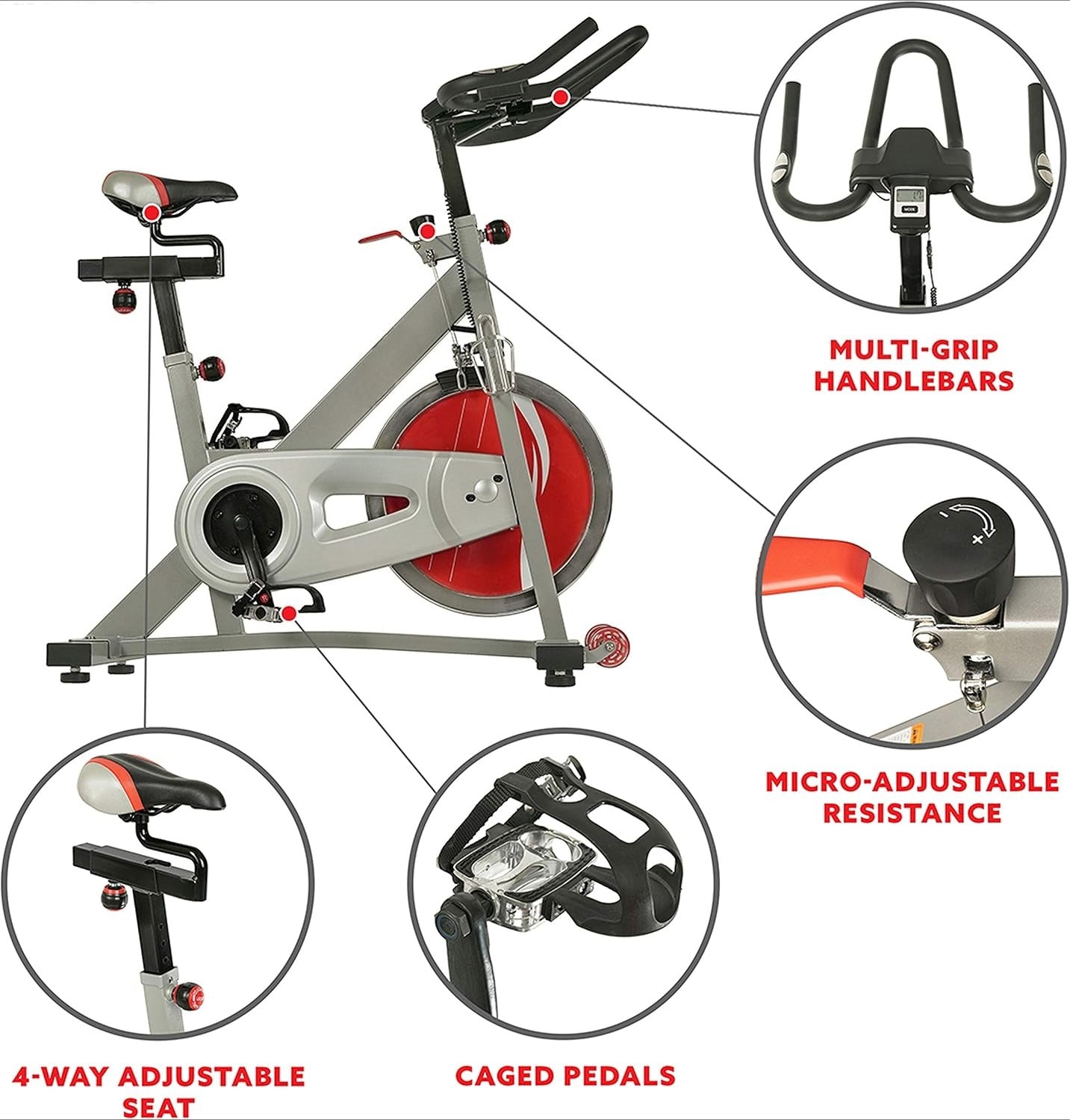 Home Indoor Cycling Exercise Bike