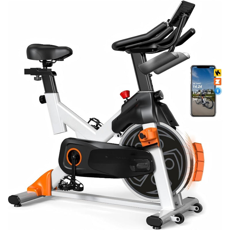 Magnetic App‑Supported Home Exercise Bike