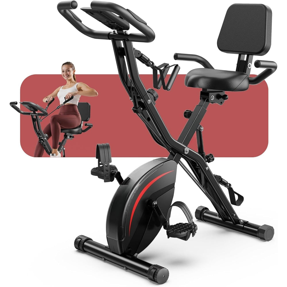 5‑in‑1 Folding Home Exercise Bike
