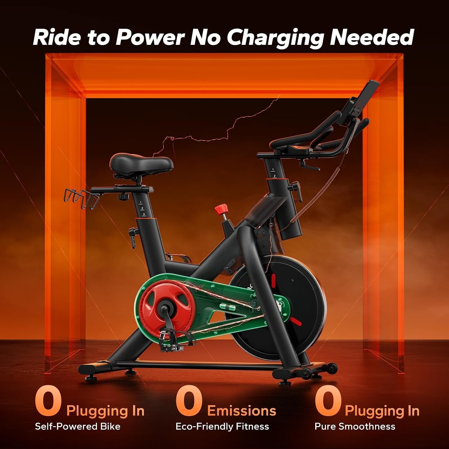 Magnetic App‑Enabled Home Exercise Bike